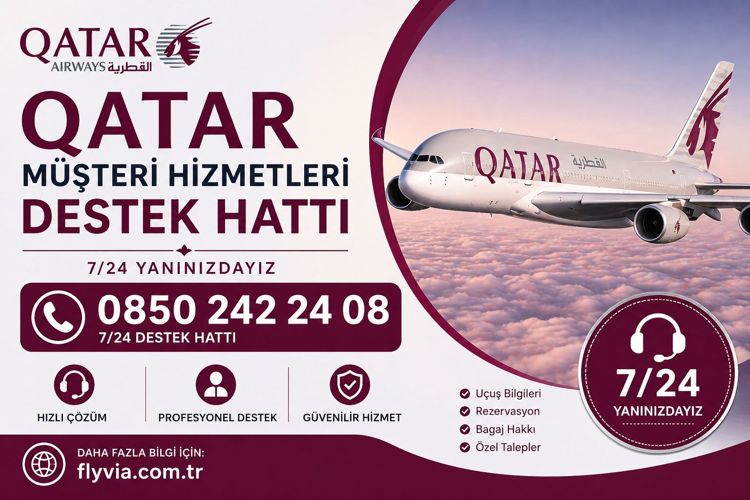 Qatar Airways Satış Ofisi ve Destek Birimi